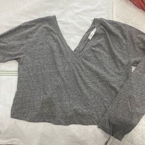 ALC crop top small gray